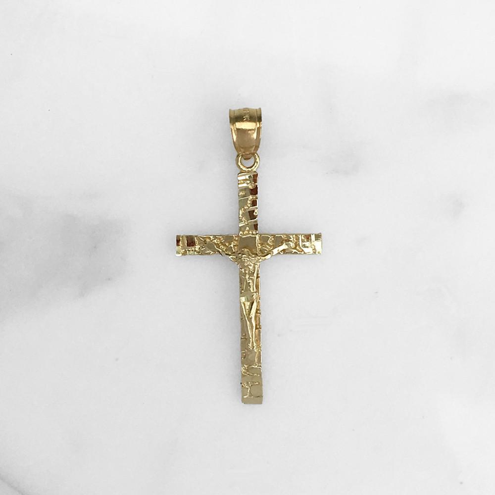 Nugget hot sale cross pendant