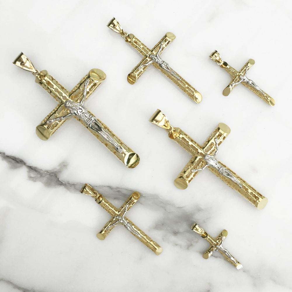 ❤️ 10k gold Pendant Cross Tube retailer